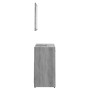 Set de muebles de baño madera contrachapada gris Sonoma de vidaXL, Muebles de baño - Ref: Foro24-815529, Precio: 58,02 €, Des...