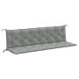 Garden bench cushions 2 units light gray melange fabric 200x50x7 cm by vidaXL, Cushions for chairs and sofas - Ref: Foro24-40...