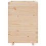 Jardinera madera maciza de pino 50x50x72,5 cm de vidaXL, Maceteros y jardineras - Ref: Foro24-3282574, Precio: 152,50 €, Desc...