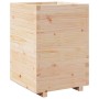 Jardinera madera maciza de pino 50x50x72,5 cm de vidaXL, Maceteros y jardineras - Ref: Foro24-3282574, Precio: 152,50 €, Desc...