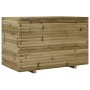 Jardinera madera de pino impregnada 110x60x72 cm de vidaXL, Maceteros y jardineras - Ref: Foro24-3282653, Precio: 286,99 €, D...