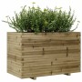 Pine wood planter impregnated 110x60x72 cm by vidaXL, Pots and planters - Ref: Foro24-3282653, Price: 271,38 €, Discount: %