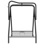 Soporte de montura plegable de pie independiente hierro negro de vidaXL, Accesorios para sillas de montar - Ref: Foro24-17244...