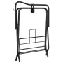 Soporte de montura plegable de pie independiente hierro negro de vidaXL, Accesorios para sillas de montar - Ref: Foro24-17244...