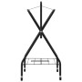 Soporte de montura plegable de pie independiente hierro negro de vidaXL, Accesorios para sillas de montar - Ref: Foro24-17244...