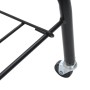 Soporte de montura plegable de pie independiente hierro negro de vidaXL, Accesorios para sillas de montar - Ref: Foro24-17244...