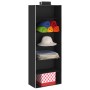 2 Pcs Hanging Closet Organizers with 6 Shelves Fabric by vidaXL, Dresser Organizers and Bar Hangers - Ref: Foro24-288325, Pri...