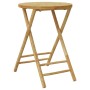 Folding bamboo garden table Ø55x75 cm by vidaXL, Garden tables - Ref: Foro24-365881, Price: 65,50 €, Discount: %