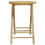 Folding bamboo garden table Ø55x75 cm by vidaXL, Garden tables - Ref: Foro24-365881, Price: 65,50 €, Discount: %