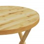 Folding bamboo garden table Ø55x75 cm by vidaXL, Garden tables - Ref: Foro24-365881, Price: 65,50 €, Discount: %