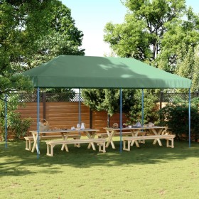 Folding green Pop-Up party store 580x292x315 cm by vidaXL, Tents and gazebos - Ref: Foro24-4004936, Price: 177,99 €, Discount: %