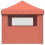 Folding Pop-Up Party Tent with 4 Terracotta Side Walls by vidaXL, Tents and gazebos - Ref: Foro24-4004957, Price: 256,97 €, D...