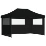 Folding Pop-Up Party Tent with 3 black side walls by vidaXL, Tents and gazebos - Ref: Foro24-4004974, Price: 176,55 €, Discou...