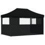 Folding Pop-Up Party Tent with 3 black side walls by vidaXL, Tents and gazebos - Ref: Foro24-4004974, Price: 176,55 €, Discou...