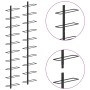 Wall wine racks for 20 bottles 2 units black metal by vidaXL, Wine racks - Ref: Foro24-289567, Price: 69,44 €, Discount: %