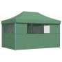 Folding Pop-Up Party Tent with 4 Green Side Walls by vidaXL, Tents and gazebos - Ref: Foro24-4004976, Price: 189,72 €, Discou...