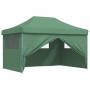 Folding Pop-Up Party Tent with 4 Green Side Walls by vidaXL, Tents and gazebos - Ref: Foro24-4004976, Price: 189,72 €, Discou...