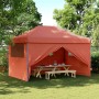 Folding Pop-Up Party Tent with 4 Terracotta Side Walls by vidaXL, Tents and gazebos - Ref: Foro24-4004981, Price: 188,47 €, D...