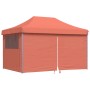 Folding Pop-Up Party Tent with 4 Terracotta Side Walls by vidaXL, Tents and gazebos - Ref: Foro24-4004981, Price: 188,47 €, D...