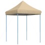 Tienda de fiesta plegable Pop-Up beige 200x200x306 cm de vidaXL, Carpas y cenadores - Ref: Foro24-4004983, Precio: 95,99 €, D...