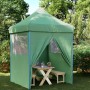 Tienda de fiesta plegable Pop-Up con 4 paredes laterales verde de vidaXL, Carpas y cenadores - Ref: Foro24-4005000, Precio: 1...