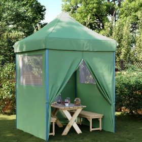 Folding Pop-Up Party Tent with 4 Green Side Walls by vidaXL, Tents and gazebos - Ref: Foro24-4005000, Price: 143,99 €, Discou...