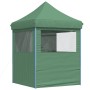 Folding Pop-Up Party Tent with 4 Green Side Walls by vidaXL, Tents and gazebos - Ref: Foro24-4005000, Price: 142,66 €, Discou...