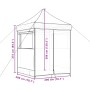 Tienda de fiesta plegable Pop-Up con 4 paredes laterales verde de vidaXL, Carpas y cenadores - Ref: Foro24-4005000, Precio: 1...