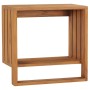 Solid teak wall towel rack 35x20x35 cm by vidaXL, Towel racks - Ref: Foro24-289073, Price: 37,35 €, Discount: %