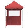 Folding Pop-Up Party Store with 2 Burgundy Side Walls by vidaXL, Tents and gazebos - Ref: Foro24-4004995, Price: 122,96 €, Di...