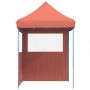 Folding Pop-Up Party Store with 2 Terracotta Side Walls by vidaXL, Tents and gazebos - Ref: Foro24-4004997, Price: 117,47 €, ...