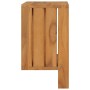 Solid teak wall towel rack 35x20x35 cm by vidaXL, Towel racks - Ref: Foro24-289073, Price: 37,35 €, Discount: %