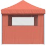 Folding Pop-Up Party Store with 3 Terracotta Side Walls by vidaXL, Tents and gazebos - Ref: Foro24-4005021, Price: 158,32 €, ...