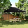 Black 410x279x315 cm folding Pop-Up party store by vidaXL, Tents and gazebos - Ref: Foro24-4005014, Price: 132,04 €, Discount: %