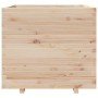 Jardinera madera maciza de pino 80x80x72 cm de vidaXL, Maceteros y jardineras - Ref: Foro24-3282624, Precio: 238,99 €, Descue...