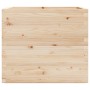 Jardinera madera maciza de pino 80x80x72 cm de vidaXL, Maceteros y jardineras - Ref: Foro24-3282624, Precio: 238,99 €, Descue...