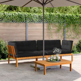 Eckpalette Sofas Garten und Kissen 2 Stück Akazienholz von vidaXL, Outdoor-Sofas - Ref: Foro24-3209478, Preis: 411,99 €, Raba...