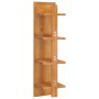 Wall mirror with solid teak wood shelves 30x30x120 cm by vidaXL, Mirrors - Ref: Foro24-289070, Price: 134,75 €, Discount: %