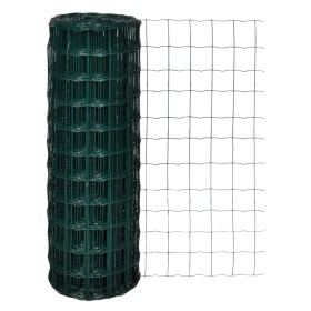 Euro Green Steel Fence 10x1.7 m by vidaXL, fence panels - Ref: Foro24-142403, Price: 187,96 €, Discount: %