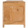 Solid teak wood TV cabinet 135x30x35 cm by vidaXL, TV Furniture - Ref: Foro24-288901, Price: 203,28 €, Discount: %