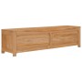 Solid teak wood TV cabinet 135x30x35 cm by vidaXL, TV Furniture - Ref: Foro24-288901, Price: 203,28 €, Discount: %