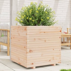 Solid pine wood planter 70x70x72 cm by vidaXL, Pots and planters - Ref: Foro24-3282619, Price: 209,17 €, Discount: %