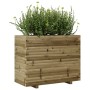 Jardinera madera de pino impregnada 90x40x72 cm de vidaXL, Maceteros y jardineras - Ref: Foro24-3282638, Precio: 215,99 €, De...