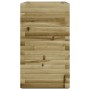 Jardinera madera de pino impregnada 90x40x72 cm de vidaXL, Maceteros y jardineras - Ref: Foro24-3282638, Precio: 215,99 €, De...