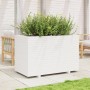 Solid white pine wood planter 110x60x72 cm by vidaXL, Pots and planters - Ref: Foro24-3282650, Price: 304,57 €, Discount: %