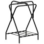 Soporte de montura plegable de pie independiente hierro negro de vidaXL, Accesorios para sillas de montar - Ref: Foro24-17244...