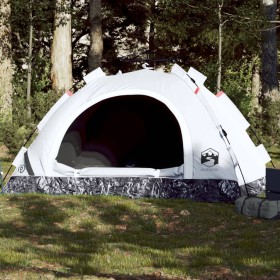 3 person camping tent opaque fabric quick opening white by vidaXL, tents - Ref: Foro24-4004168, Price: 84,45 €, Discount: %