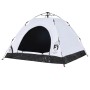 3 person camping tent opaque fabric quick opening white by vidaXL, tents - Ref: Foro24-4004168, Price: 84,45 €, Discount: %