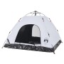 3 person camping tent opaque fabric quick opening white by vidaXL, tents - Ref: Foro24-4004168, Price: 84,45 €, Discount: %