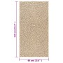 ZIZUR Jute-Look-Teppich für drinnen und draußen, 60 x 110 cm von vidaXL, Teppiche - Ref: Foro24-4006158, Preis: 31,39 €, Raba...